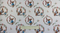 Fabric by the Metre - Peter Rabbit - Traditional Wreath